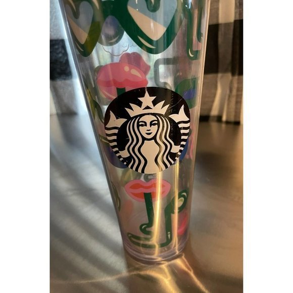 Starbucks Crazy Straw Lips Tumbler - Picture 2 of 8